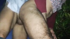 Bareback Latin Amateur Anal in the Woods