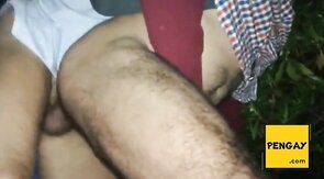 Bareback Latin Amateur Anal in the Woods