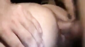 Bareback Black Amateur Takes Thick Sticky Cream Pie