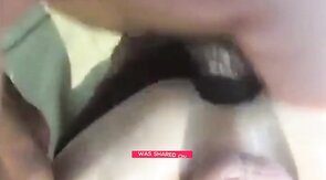 Amateur Interracial Bareback with Huge Cock