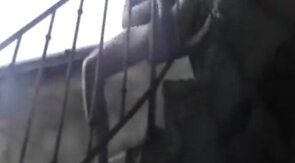 Homeless Big-Cock Amateur Masturbating