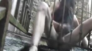 Homeless Big-Cock Amateur Masturbating