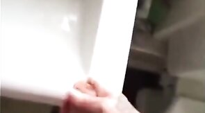 Tattooed Hunk Strokes His Big Cock Alone