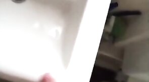 Tattooed Hunk Strokes His Big Cock Alone