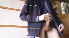 Big Cock Selfsucker Amateur Cum in Mouth