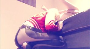 Harley Quinn Crossdresser Gives Raunchy Rimjob