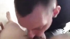Swallowing My Neighbor's Load - Gay Blowjob Video