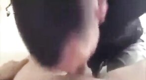 Swallowing My Neighbor's Load - Gay Blowjob Video