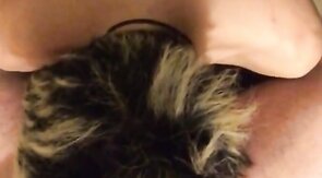 Hungry Twink Feeds on Daddy Bear's Meat