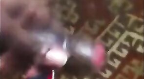 Black Amateur Strokes His Big Uncut Cock