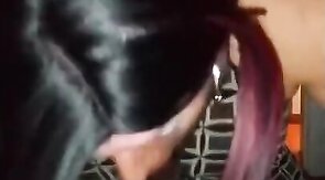 Redhead Crossdresser Sucks BBC for Cum