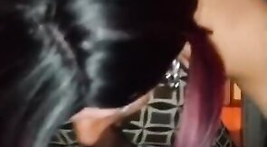 Redhead Crossdresser Sucks BBC for Cum