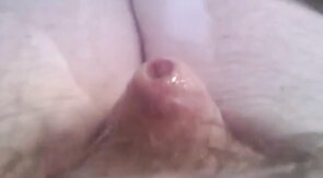 Stroking My Tiny Dick with a Monkey Spanker!