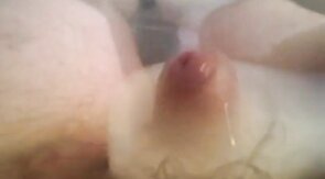 Stroking My Tiny Dick with a Monkey Spanker!