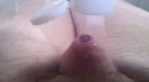 Stroking My Tiny Dick with a Monkey Spanker!