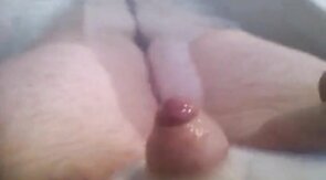 Stroking My Tiny Dick with a Monkey Spanker!