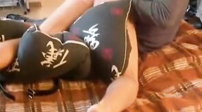 Submissive Guy's Spanking Session