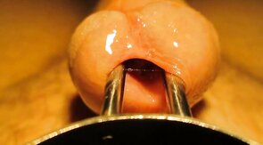 Sounding & Stretching Urethra Before Cumming Hard