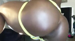 Black Stud Toys His Bubble Butt