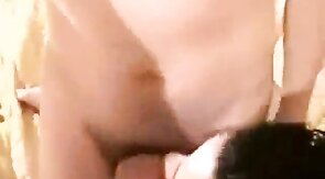 Amateur Twink Takes on Two Big Cocks for a Facial