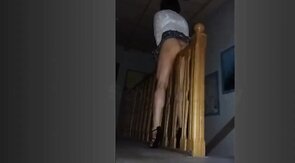 Kinky Cowgirl Sissy Slut Rides a Sex Toy