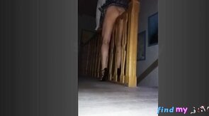 Kinky Cowgirl Sissy Slut Rides a Sex Toy