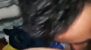 Gulosa profunda: Blowjob para um dotado latino