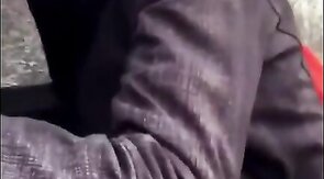 Older Black Man Sucks My Cock Outdoors for Cash