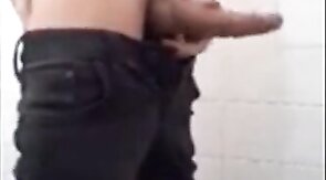 Big Uncut Latin Cock - Amateur Handjob