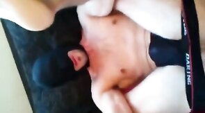 Bareback Jock Breeds Masked Slut
