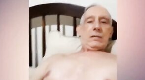Grandpa's Horny Webcam Show