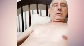 Grandpa's Horny Webcam Show