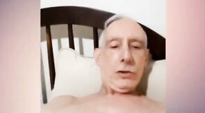 Grandpa's Horny Webcam Show