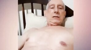 Grandpa's Horny Webcam Show