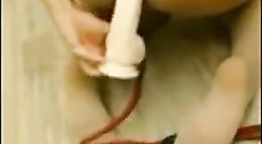 Asian Crossdresser Blows Friend