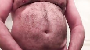 Big-Cock Daddy Bear Jacks Off