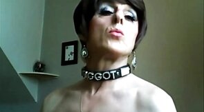 SISSY EVE'S ADULT TOY SHOW - amateur crossdresser webcam fun