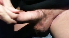 Homemade Masturbation: Cumming in Foreskin