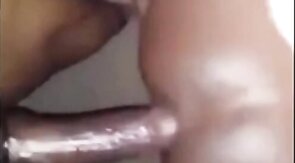 Ebony Bareback Anal with a Big Cock Amateur