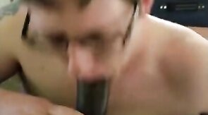 Sucking a Thick Black Cock - Interracial Twink Fun