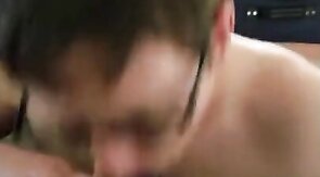 Sucking a Thick Black Cock - Interracial Twink Fun