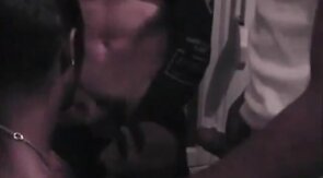 Bareback Kitchen Fuck with Hung Studs