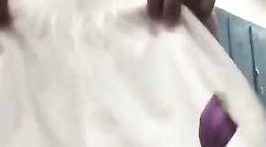 Hunk Takes Big Black Cock in the Gym
