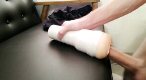 Lisa Ann Fleshlight: 4 Cumshots in 5 Minutes