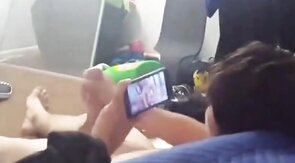 My Best Friend Lets Me Record Him Stroking His Big Cock