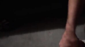 Bareback Amateur Blowjob with a Twink in the Garage