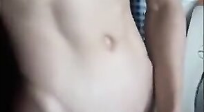 Muscular Asian Twink Jerks Off Solo