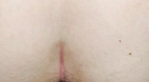 Playing with my new 21cm dildo. Gaping my hairy ass.