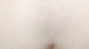 Playing with my new 21cm dildo. Gaping my hairy ass.