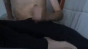 19yo Amateur Twinks Jerk and Cum on Webcam